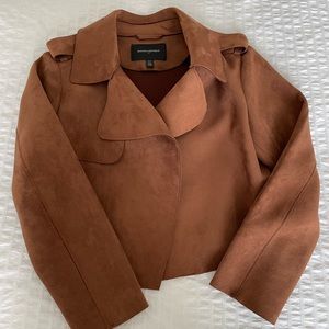 Faux Suede Jacket